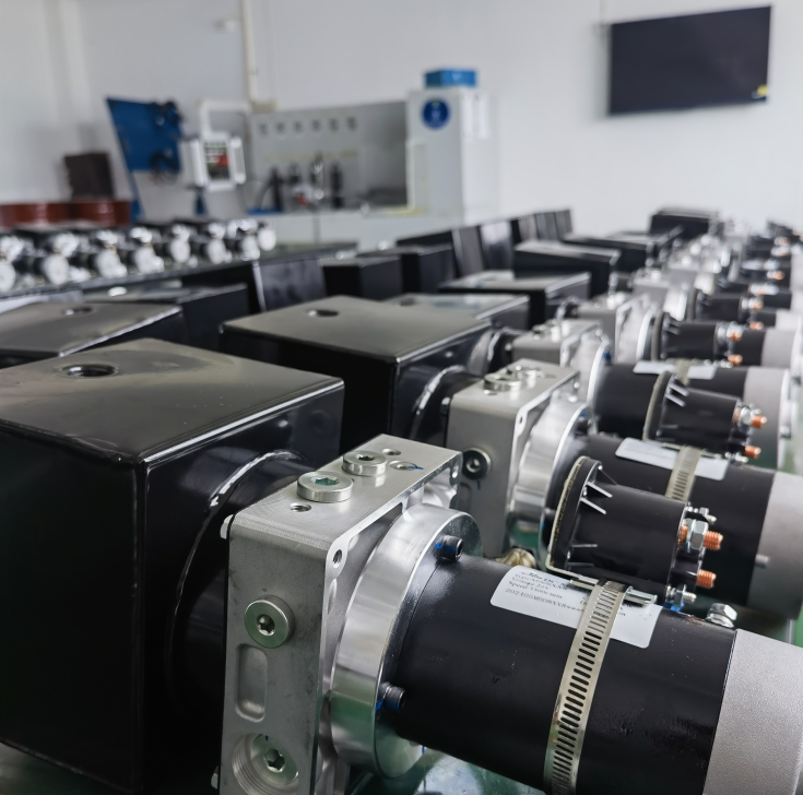 液压动力单元成品陈列