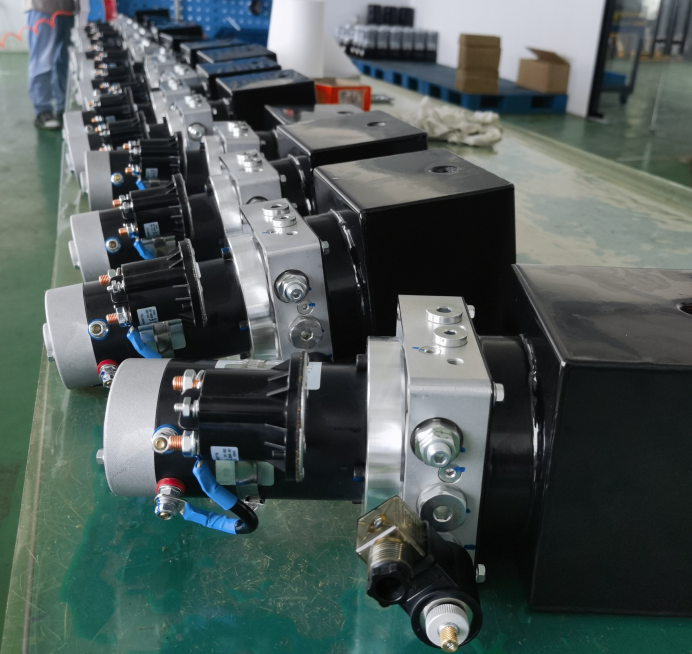 液压动力单元组件细节