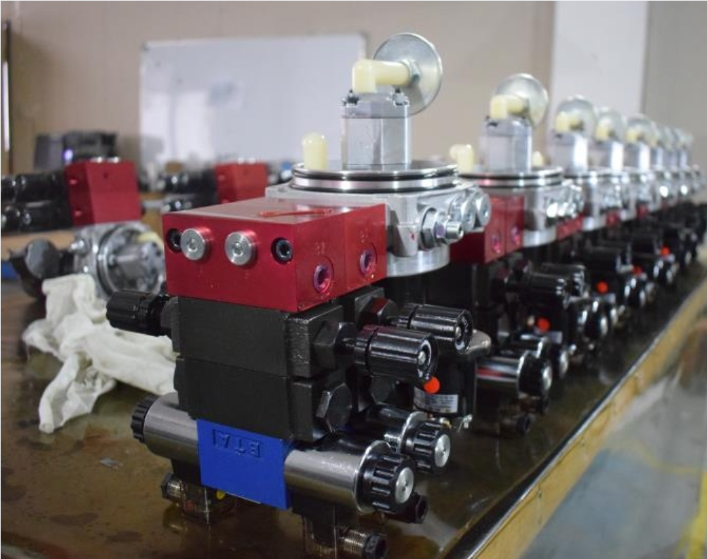 液压阀组批量装配